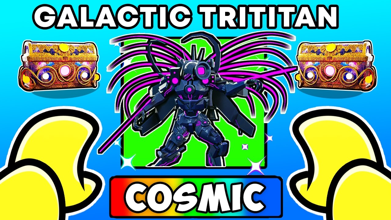 UNLOCKING GALACTIC TRITITAN In Skibidi Toilet Tower Defense (MASSIVE ...