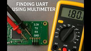 Finding UART using Multimeter Explained in Hindi