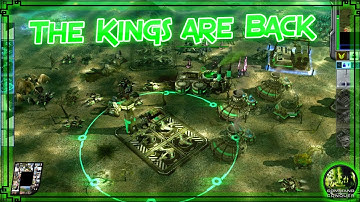 The Kings Are Back : C&C 3 Kanes Wrath , RANDOM 2v3 Brutal Ai , Multiplayer Gameplay , 2018 HD