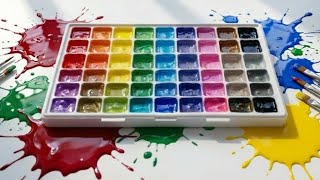 I Made 45 Colors Using Only 5 Colors! 🎨