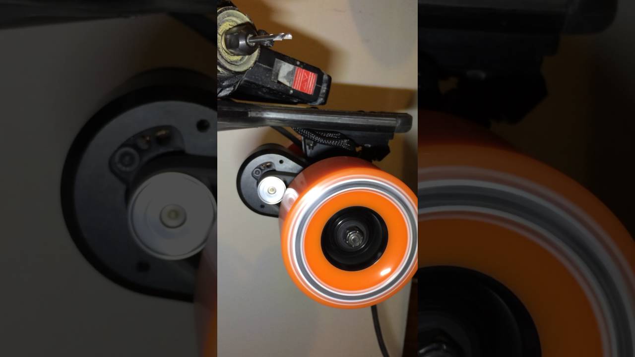Marbel electric Longboard on 97 mm flywheels