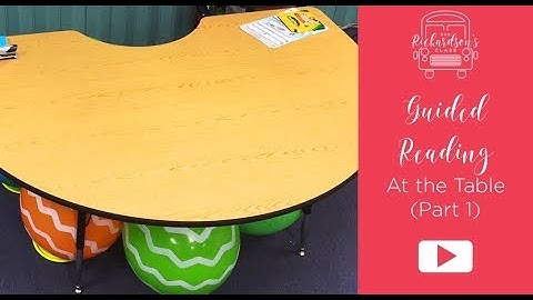 Guided Reading: At the Table (Part 1)