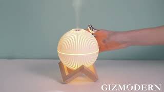 USB Quiet Desktop Humidifier, with Large Capacity Water Tank, Adjustable Light & Mist Outputs screenshot 4
