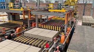 Automatic loading & unloading system for Bricks plant