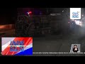 Closed van, bumangga sa poste ng ilaw sa EDSA-Santolan Flyover at nalaglag;... | Unang Hirit