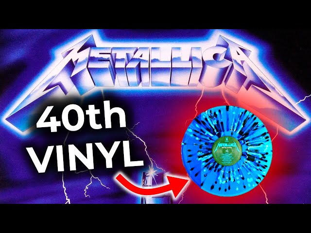 Metallica Ride the Lightning 40th Anniversary vinyl unboxing - YouTube