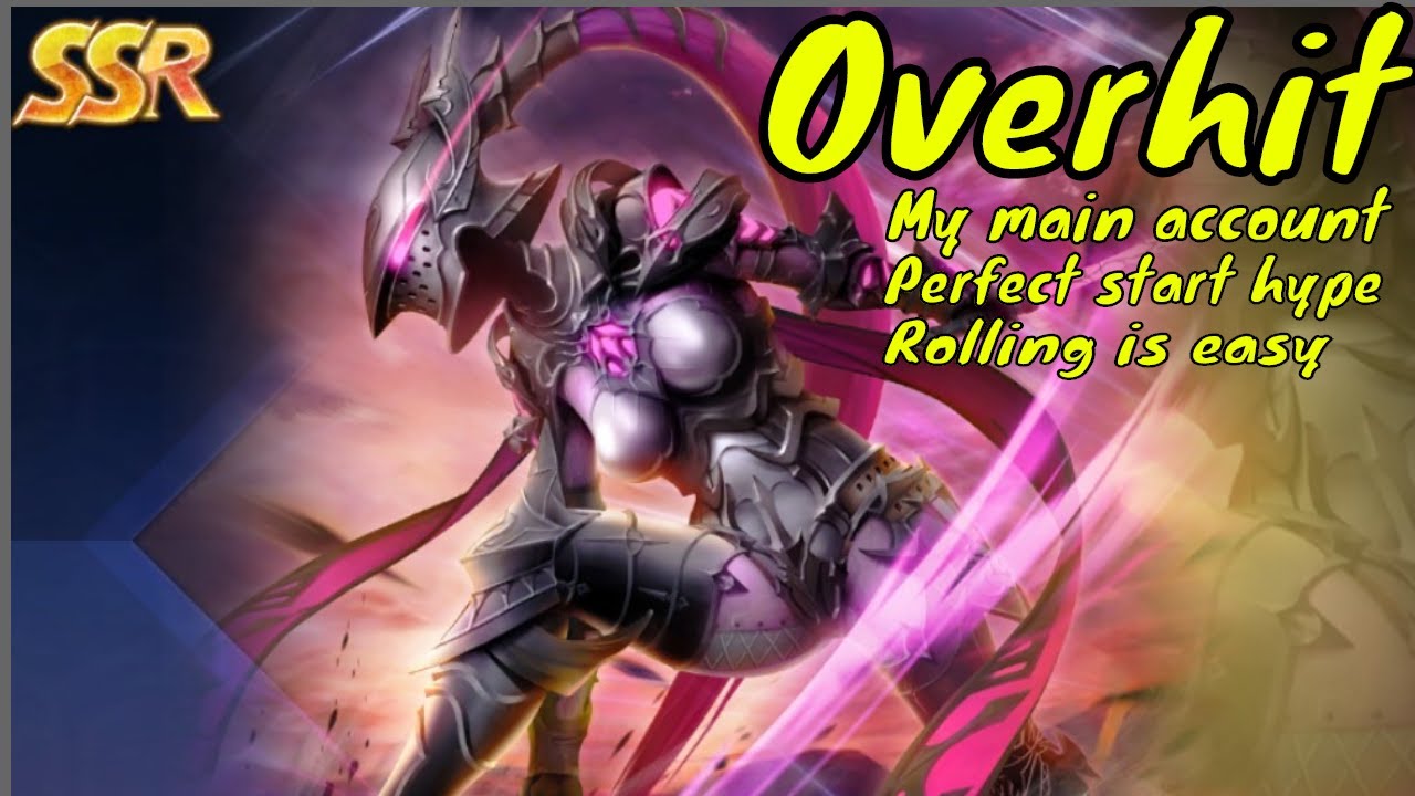 Overhit Global: My Main Account/Perfect Start Hype/Rerolling Is Easy