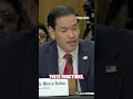 Rubio SLAMS Dem senator for 'TIKTOK' talking points #foxnews #news #us #fox