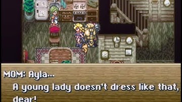 Chrono Trigger Gameplay - Introducing Ayla to Mother