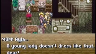Chrono Trigger Gameplay - Introducing Ayla to Mother