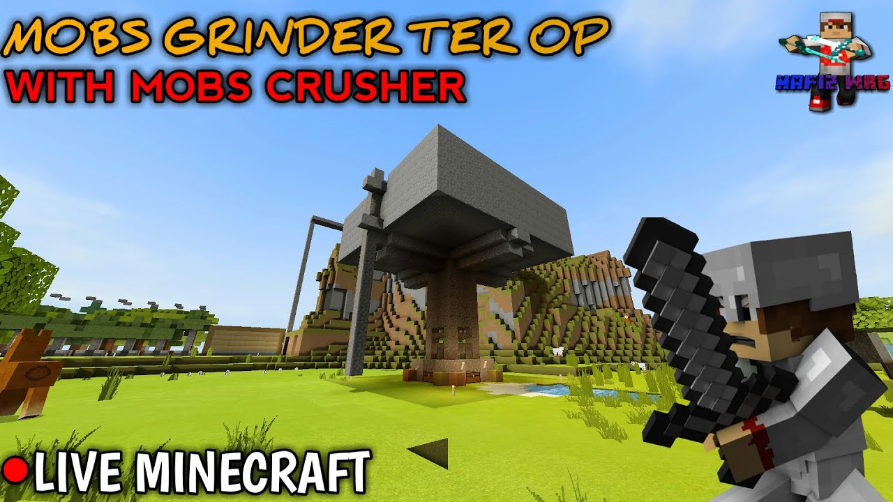 Minecraft Mod Mob Grinder Computer 🔴LIVE MINECRAFT NYELESAIN MOBS GRINDER TER OP - YouTube