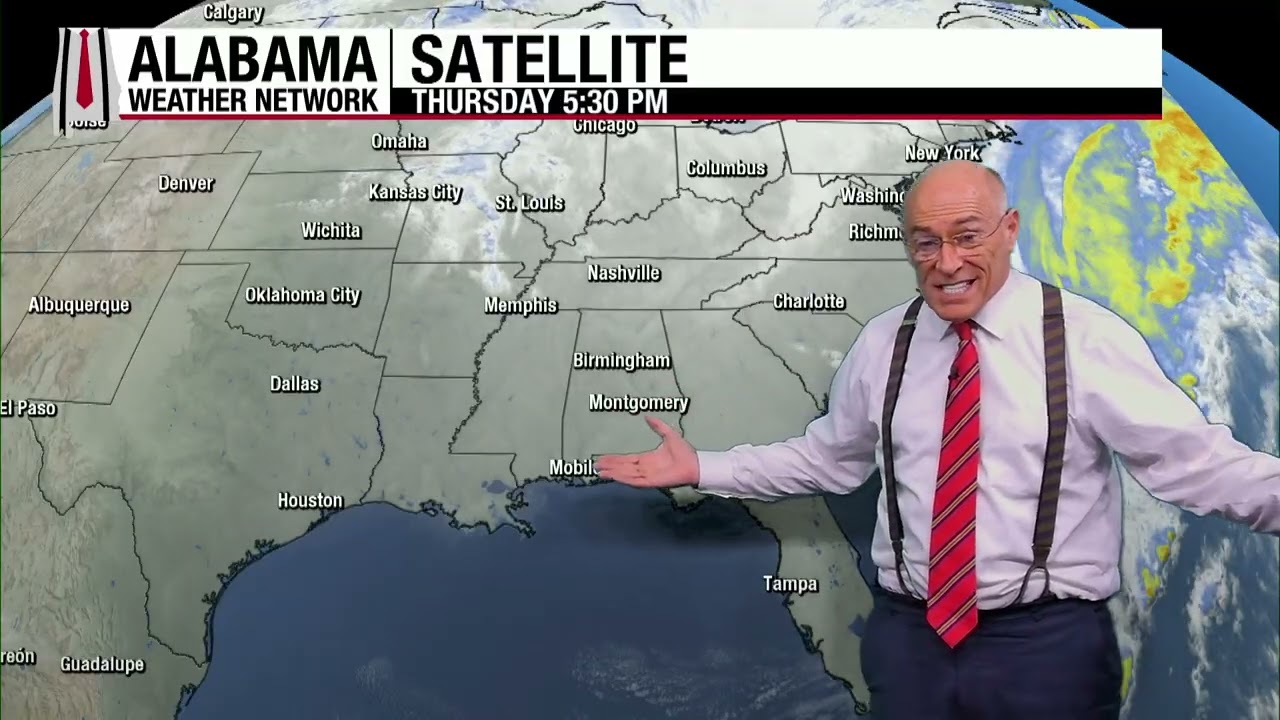 AWN, четверг, 15 января 2026 г., вечерний прогноз погоды по всему штату от Джеймса Спанна