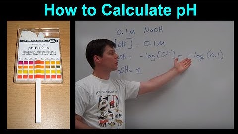 Calculating pH Values for Strong Acids & Bases - Mr Pauller