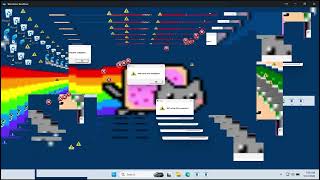 Running MEMZ on win sandbox (no bluescreen for some reason)