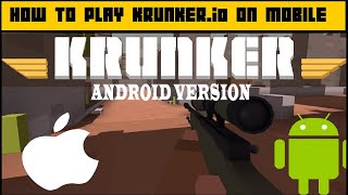 How to play Krunker.io on mobile phone | Krunker.io mobile gameplay | Krunker.io noob gameplay | screenshot 4