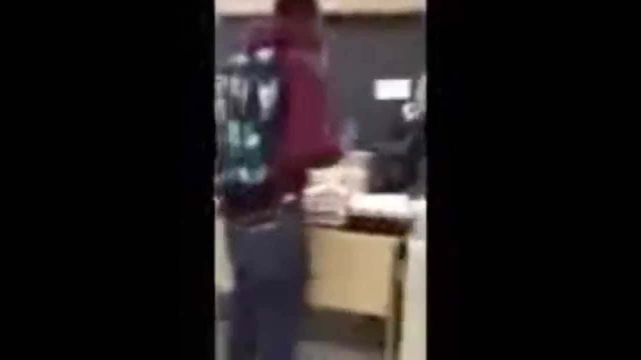 New Bedford High Student Throws Chair In Classroom YouTube