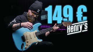Can A 149 Strat Do Progressive Metal? Henrys Jr. Bird Ii Ara Blue