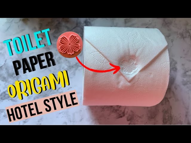 🚽 How to Fold Toilet Paper Origami Like a Fancy Hotel 