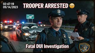 Drunk State Trooper Allegedly Involved in Fatal Crash | Police Bodycam Footage #Police #Bodycam