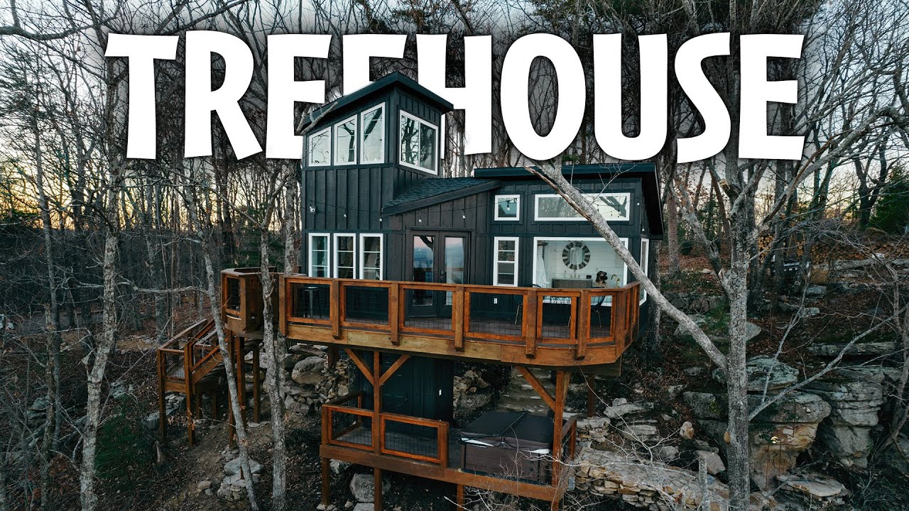 AMAZING Treehouse Airbnb tour! YouTube