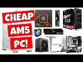 AM5 Ryzen Gaming PC Build Guide Parts June 2023 £750