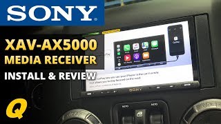 Sony XAV-AX5000 Media Receiver für Jeep Wrangler JK (2007–2018)
