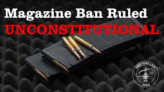 Court Rules Magazine Ban UNCONSTITUTIONAL! @TheFirearmFirm