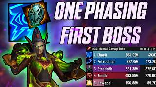 Arcane Mage ONE PHASING FIRST BOSS IN MURDER ROW? | Murder Row +22 World of Warcraft Season 2