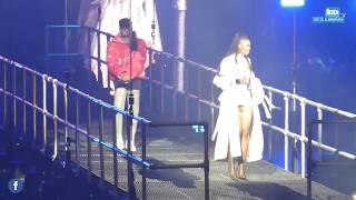 Tiwa Savage Joins Reekado Banks On Stage At The O2 Arena London