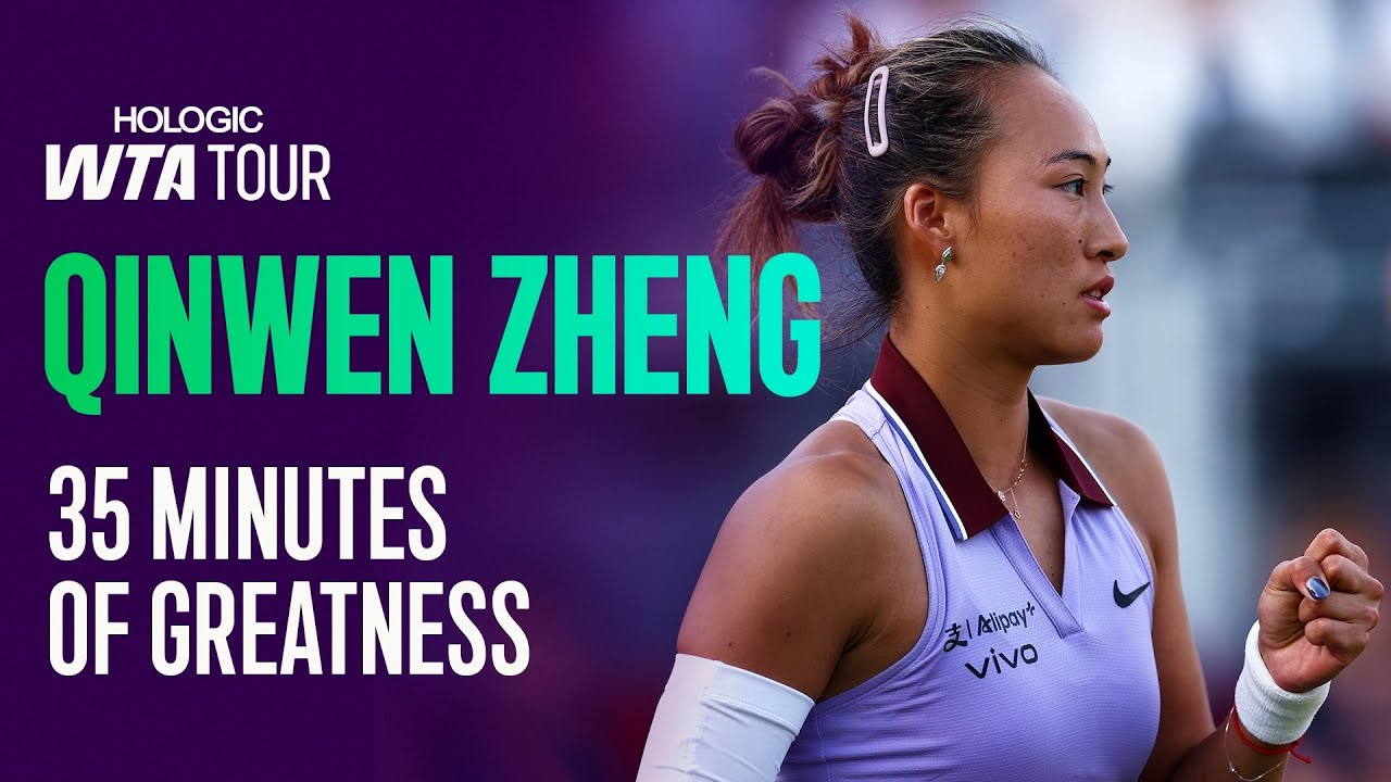 35 Minutes of Qinwen Zheng GREATNESS 🤯 - YouTube