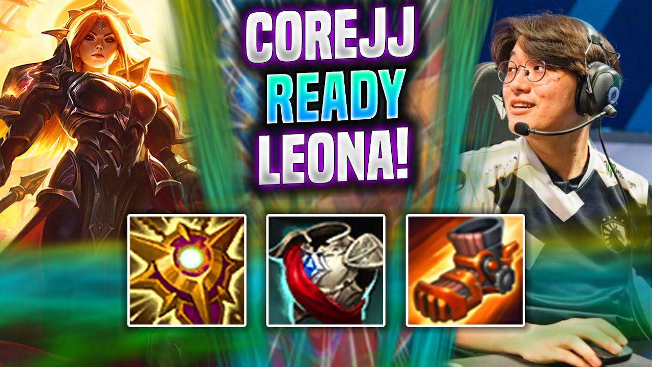 COREJJ IS READY TO PLAY LEONA SUPPORT! -TL Corejj Plays Leona Support vs Zilean! | Season 2022