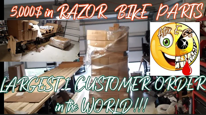 RAZORUSA LARGEST PURCHASE BY A CUSTOMER ! 1.5 PALL...