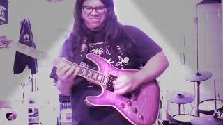 schecter omen extreme-6 shredding \m/
