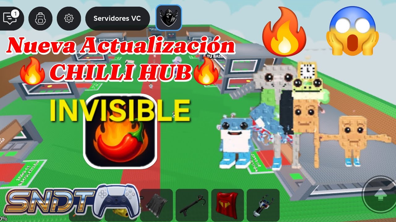 🔥INVISIBLE🔥 Nuevo Script Chilli Hub | Roba un Brainrot | Delta | Roblox ...