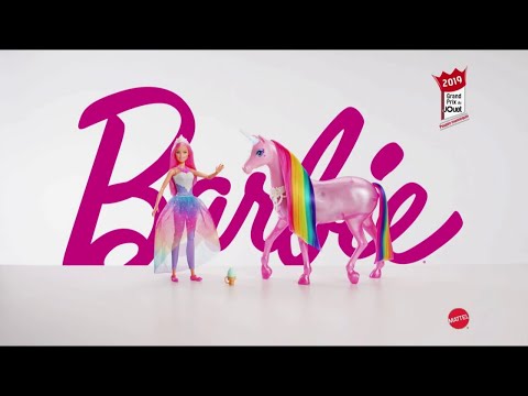 Pub Barbie Dreamtopia Licorne Lumière Magique 2019