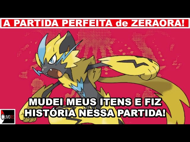 DUBLADOR JOGANDO DE ABSOL E ZERAORA - Os melhores do Pokémon Unite