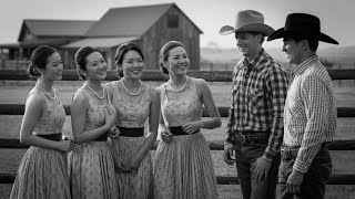 Japanese Women POWs Expected Interrogation — Instead Cowboys Let Them Try On Western Dresses