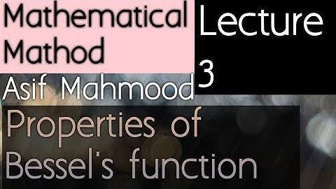 Properties of Bessel