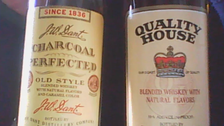 J.W. Dant Charcoal Perfected vs. Quality House