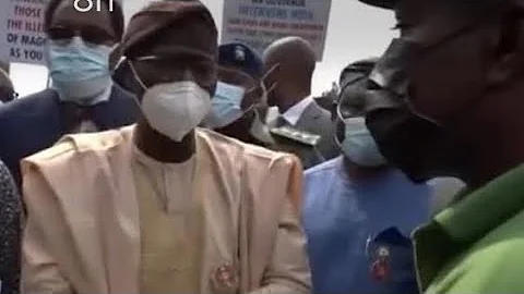 Can you see how Sanwo Olu handled himself respectfully & still treated  police officer with dignity?