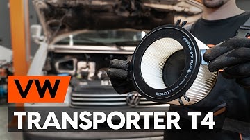 Hoe een interieurfilter / pollenfilter vervangen op een VW TRANSPORTER 4 (T4) [HANDLEIDING AUTODOC]
