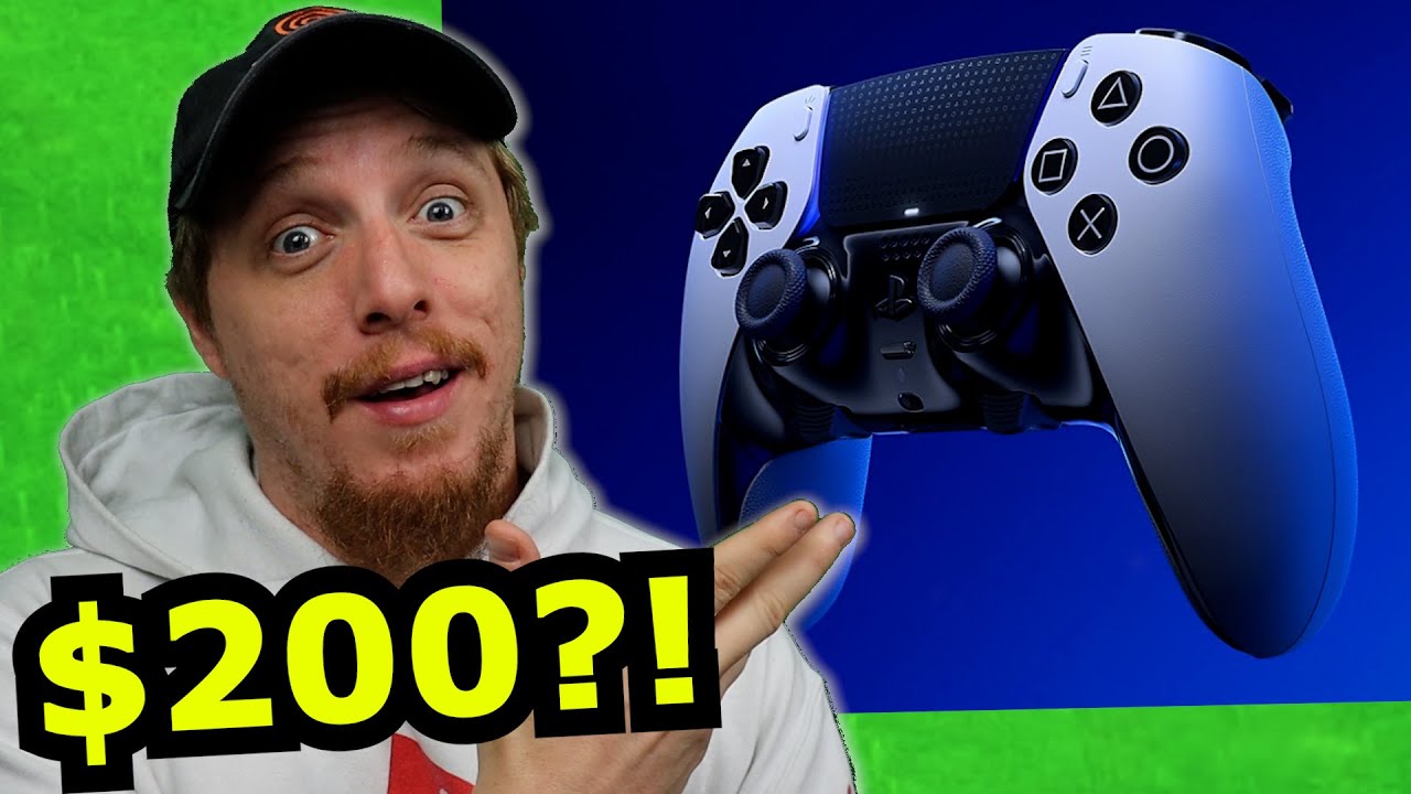Sony's New PS5 Controller is $200?! - DualSense Edge is EXPENSIVE! 