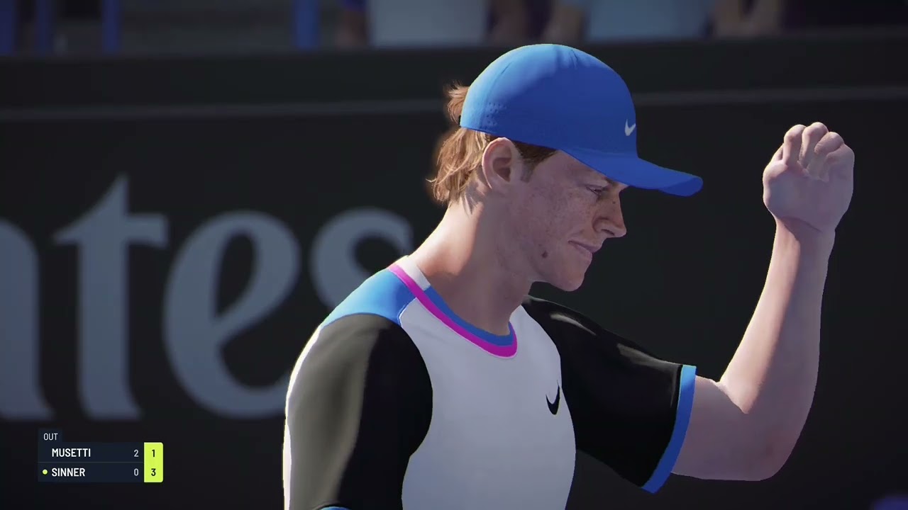 Sinner (7) vs Musetti (13) - Australian Open - Semis