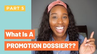 My Academic Promotion Process | How I Became An Award-Winning College Lecturer Part  5