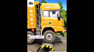 Truck Vs SpeedBump In Spintires Mudrunner PC Game #mudrunner #pcgames #shorts #simulation