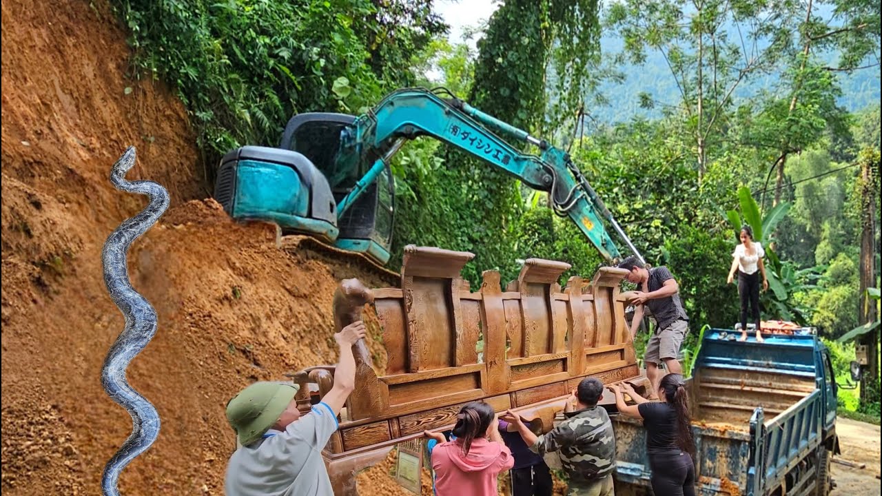 Full video: Driver and girl help farmers recover from Typhoon Yagi