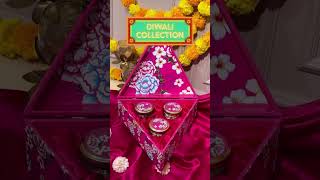 Diwali Gifting Collection 2025 | Floral Pink Triangle Gift Box by Nice Packaging🎁