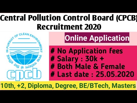 CPCB Recruitment 2020|| Detailed vacancies|| Step by Step Procedure For Online Application||