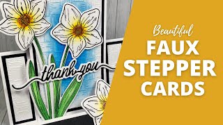 Faux Stepper Cards? LET ME SHOW YOU HOW!!!
