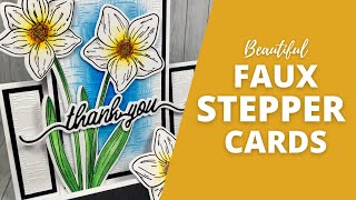 Faux Stepper Cards LET ME SHOW YOU HOW!!!